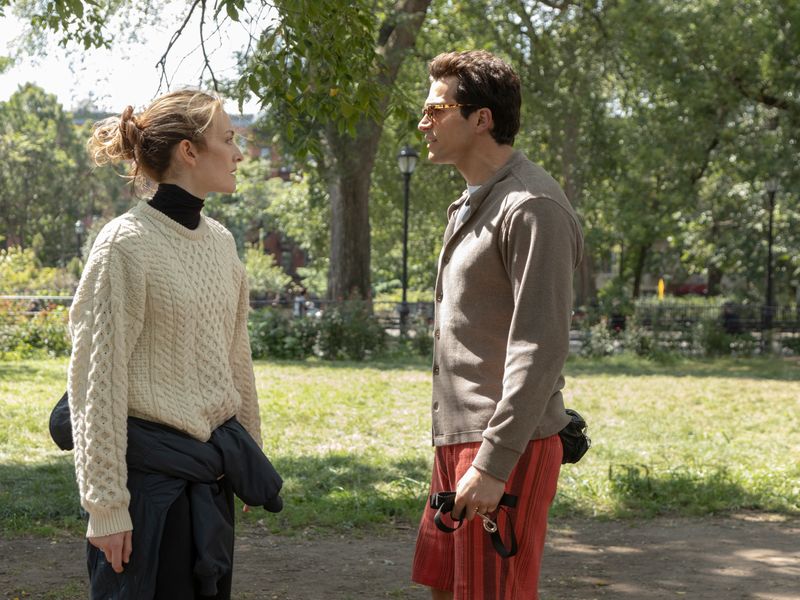 Sarah Pidgeon and Paul Anthony Kennedy in FX's 'Love Story: John F. Kennedy Jr. & Carolyn Bessette'