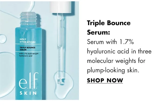 Holy Hydration! Triple Bounce Serum Holy Hydration! Triple Bounce Serum