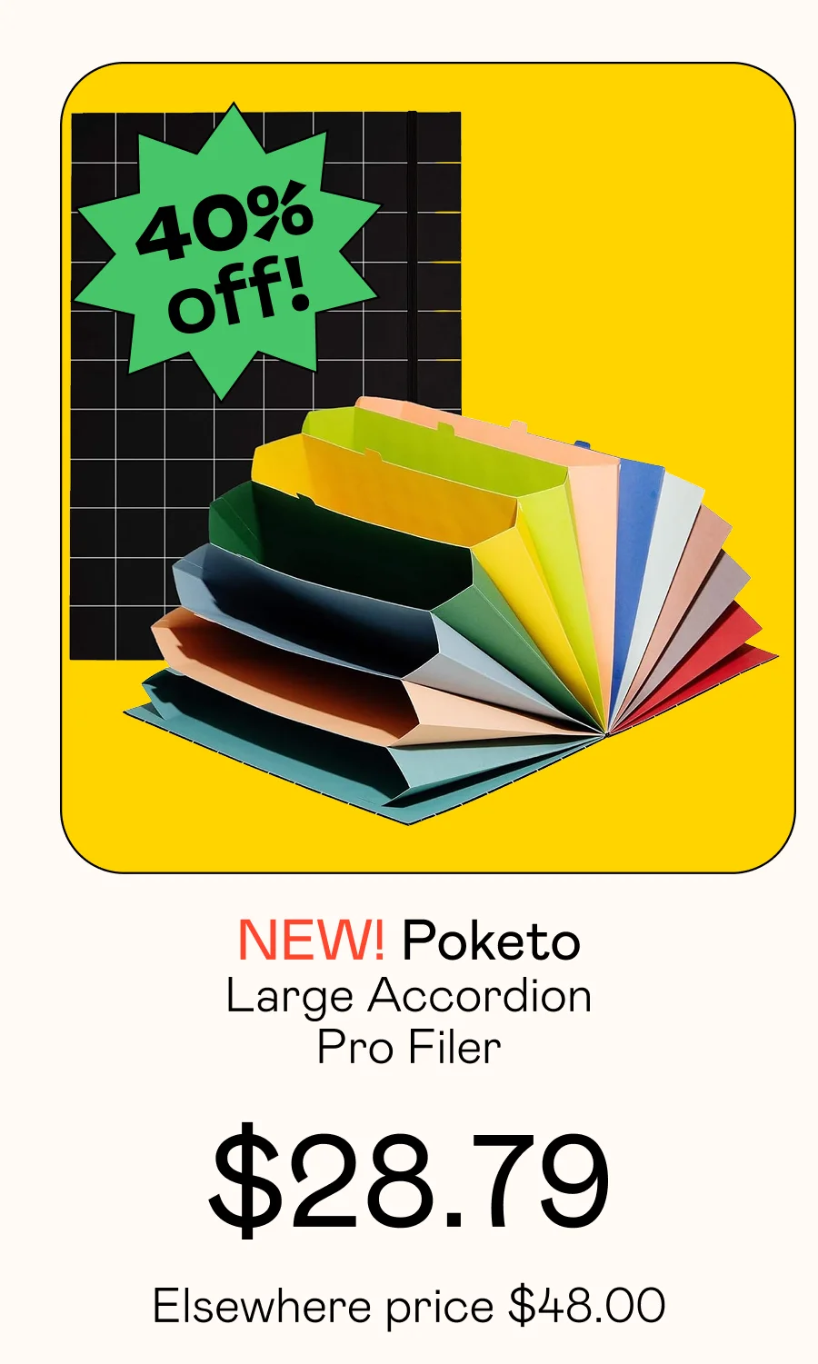 Large Accordion Pro Filer