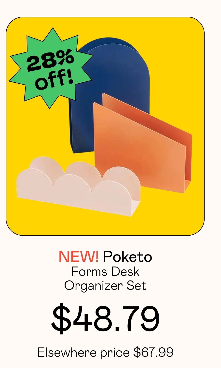 Forms Desk Organizer Set
