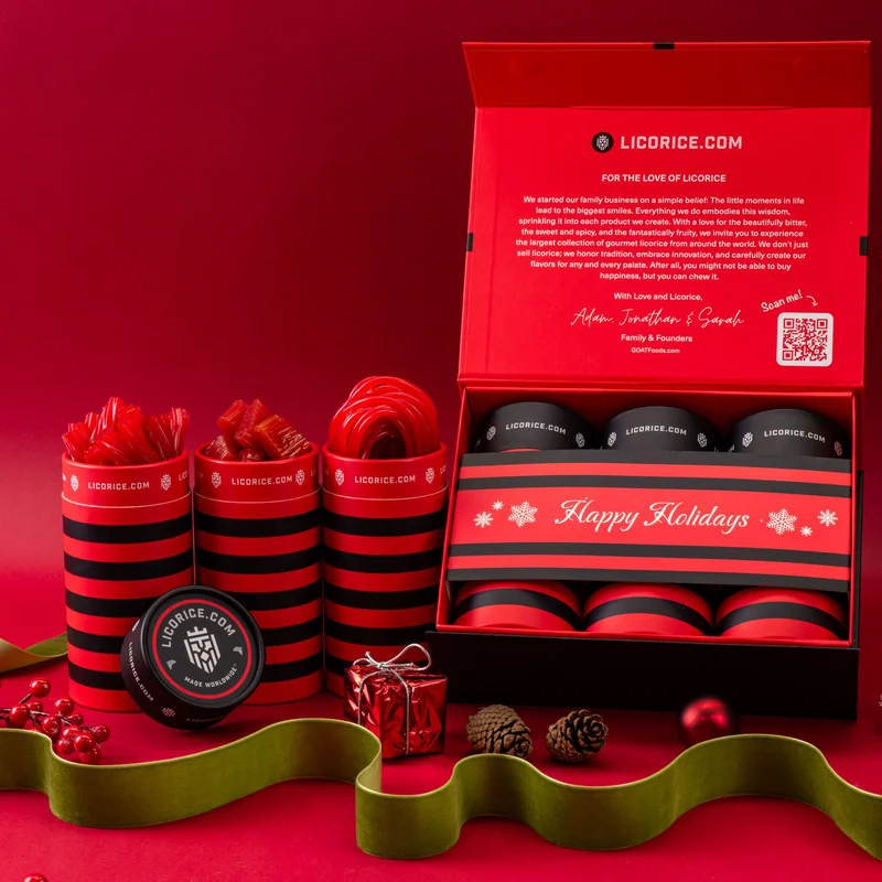 Image of Red Licorice Lover Holiday Gift Box