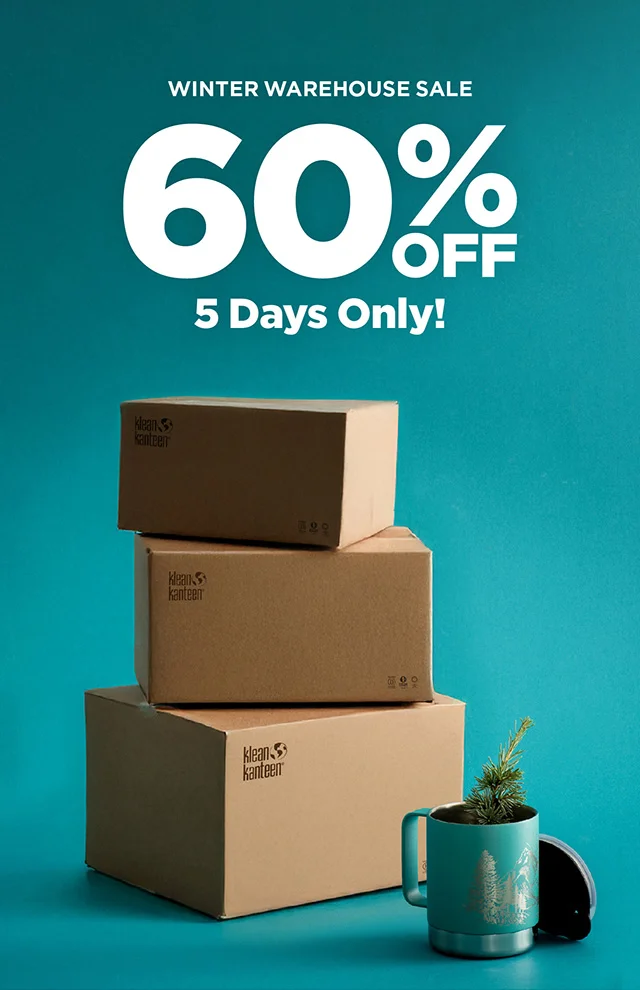 Winter Warehouse Sale. 60% Off!