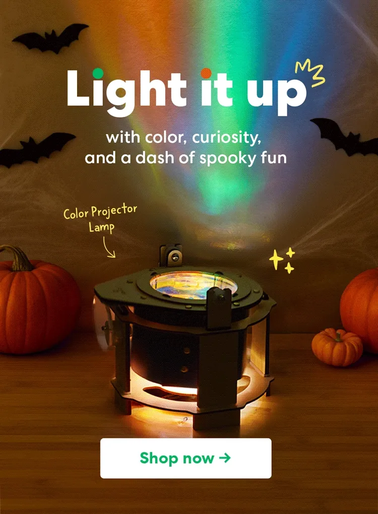 Light it up with color, curiosity, and a dash of spooky fun!