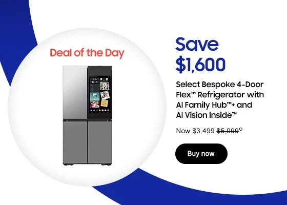 Discover Samsung Fall Sale - Deal of the day