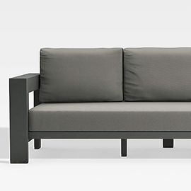Walker Outdoor Metal Sofa
