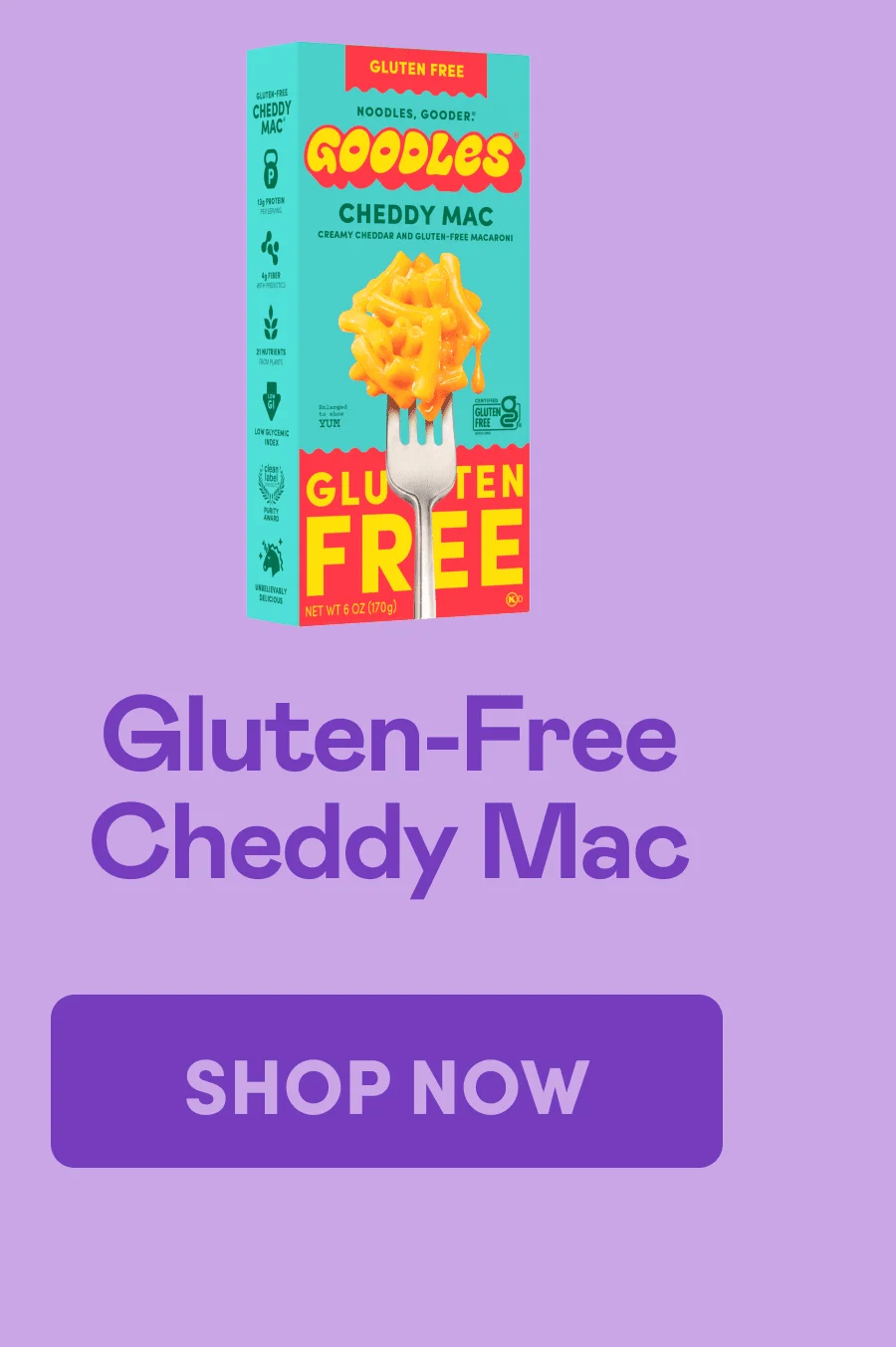 Gluten-Free Cheddy Mac