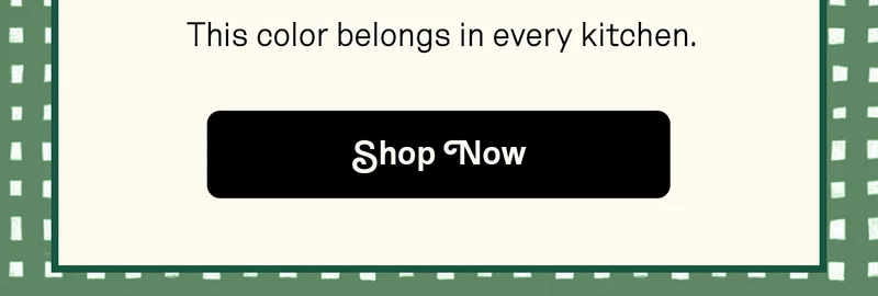 This color belongs in every kitchen.