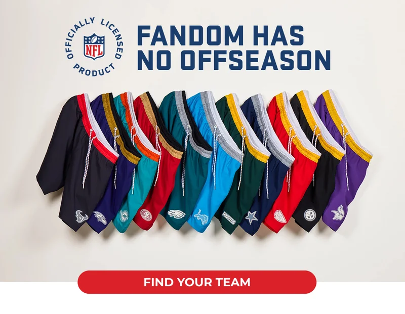 NFL by Chubbies: FANDOM HAS NO OFFSEASON