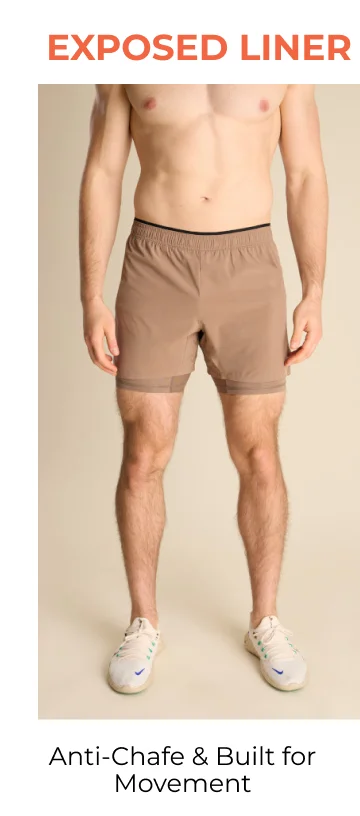 EXPOSED LINER ULTIMATE TRAINING SHORTS