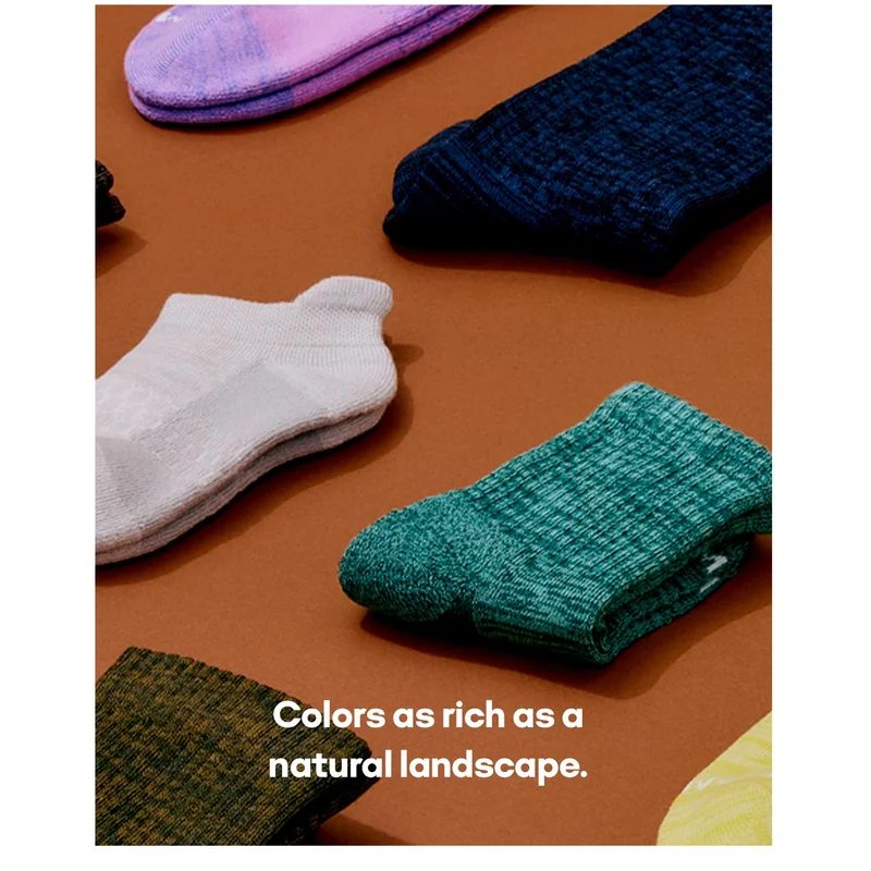 Colors as rich as a natural landscape.