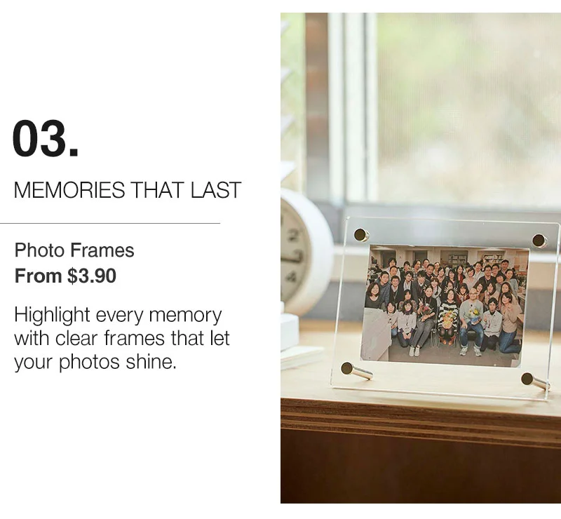 Shop Photo Frames From $3.90