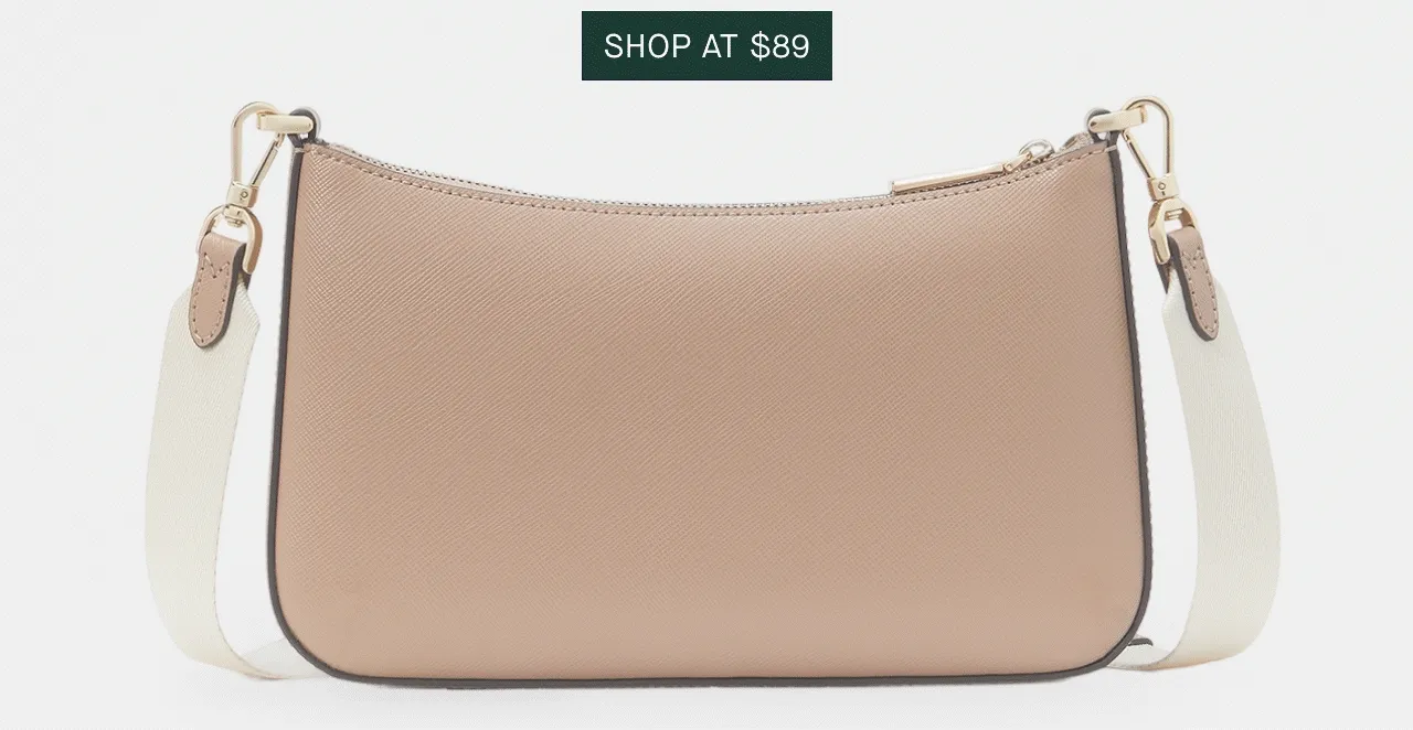 Wear as a crossbody, detach the pouch, or style both together - you've got options. SHOP AT $89