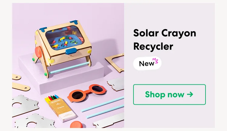 NEW: Solar Crayon Recycler
