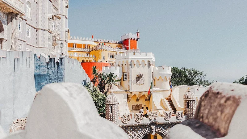 Image description: Palacio da Pena, Sintra, Portugal