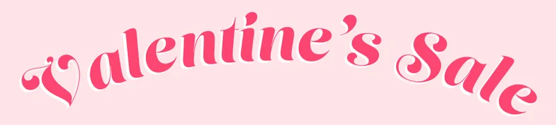 Valeninte's Sale now on! Shop 20% off with code: discount code