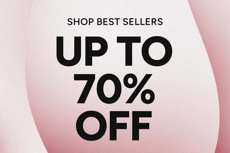 Shop Best Sellers up to 70% Off