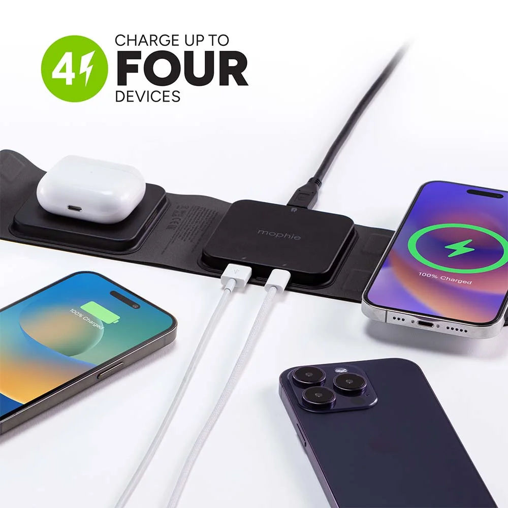 Charge up to 4 Devices