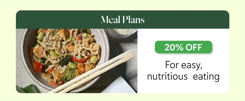 Meal Plans for easy, nutritious  eating