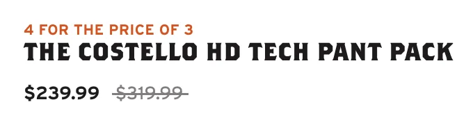 Costello HD Pack