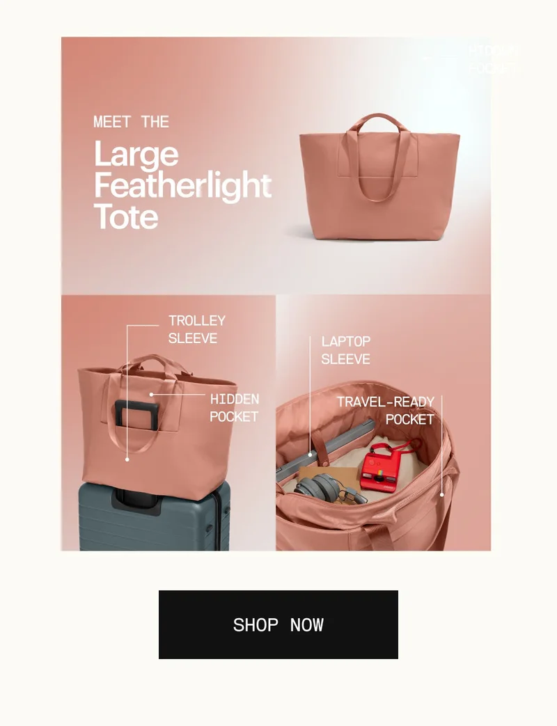 Meet The Large Featherlight Tote
