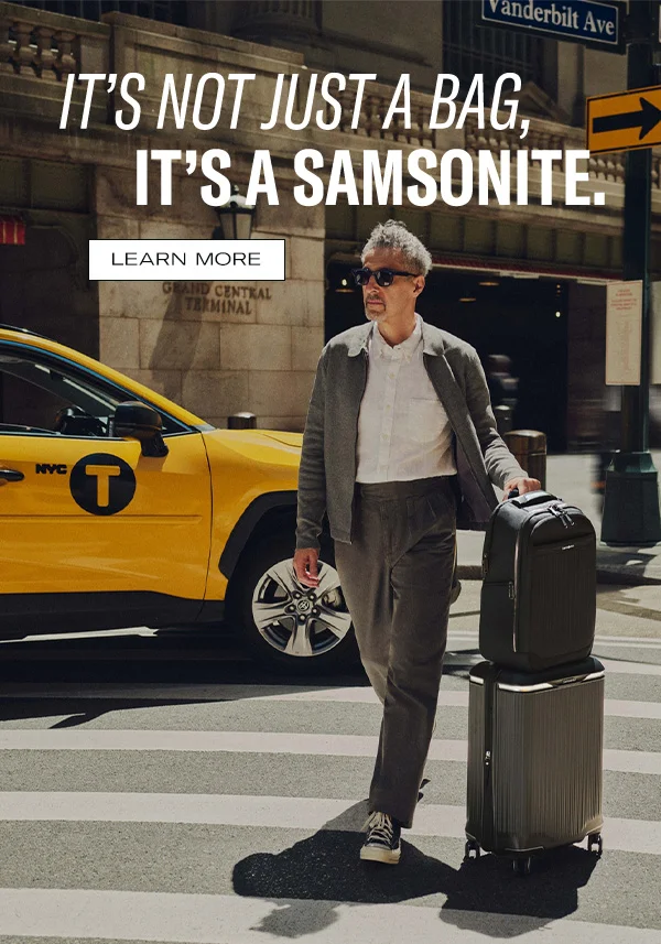 It's Not Just a Bag, It's a Samsonite