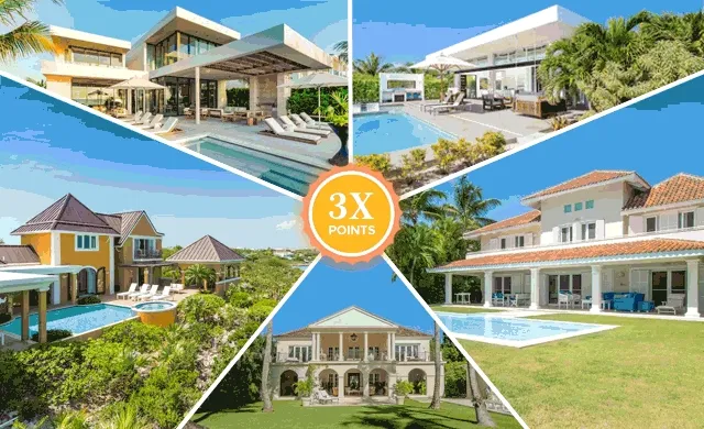 Earn 3X points on Caribbean and Latin America stays from July 1, 2025, to March 31, 2026, booked by July 18, 2025.