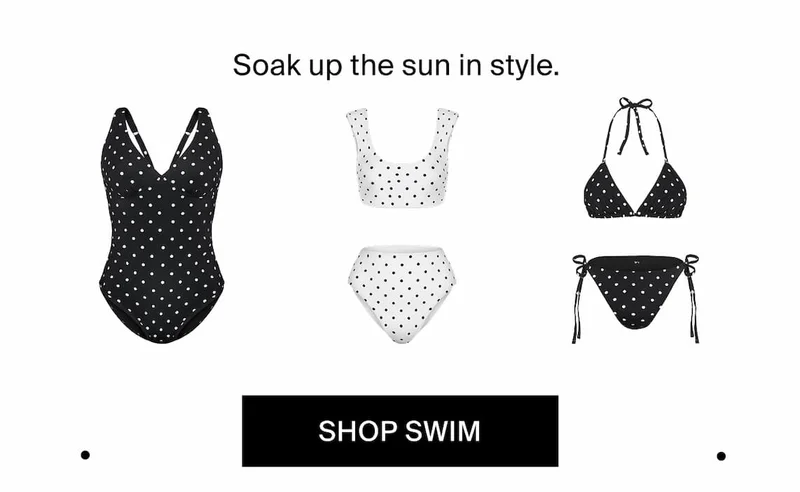 Soak up the sun in style. Shop Swim