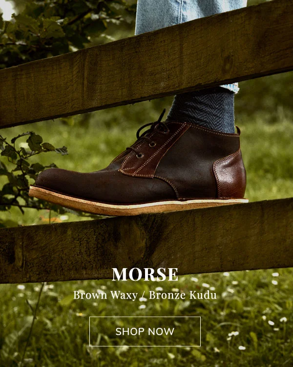 Morse Brown Waxy / Bronze Kudu | Shop Now