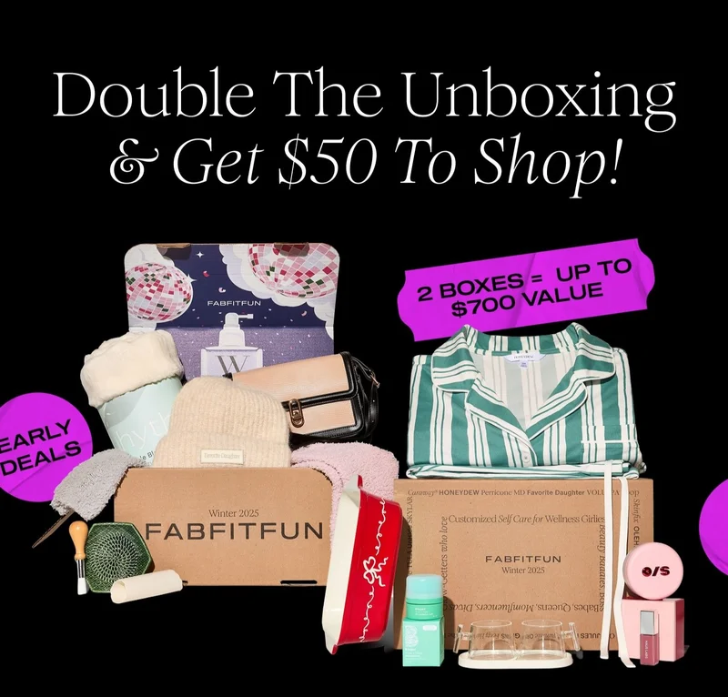 Double The Unboxing & Get $50 To Shop!