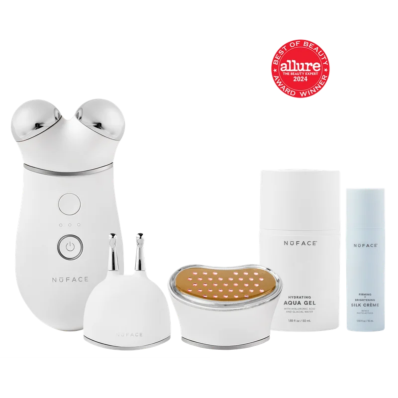 Image of TRINITY+ Complete Set - Smart Microcurrent + LED Red Light Facial Toning Kit