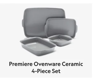 Premiere Ovenware Ceramic 4-Piece Set