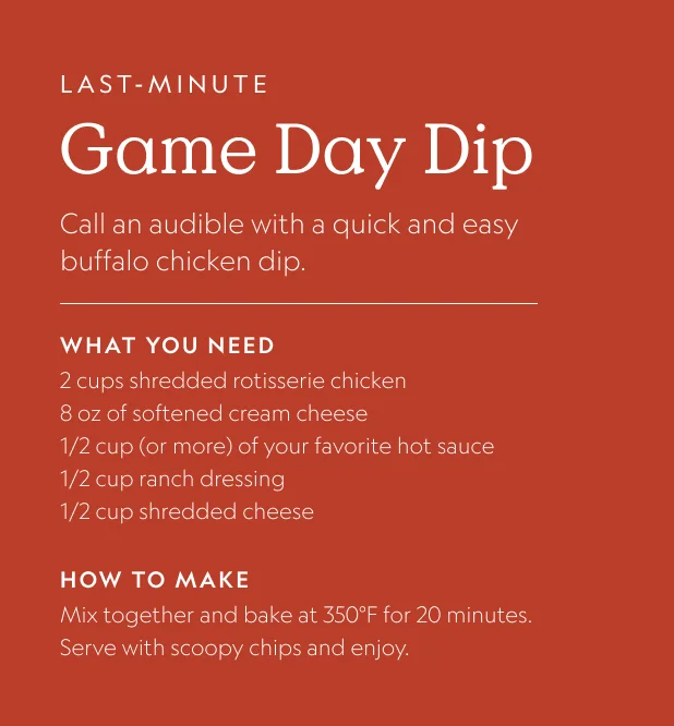 Game Day Dip