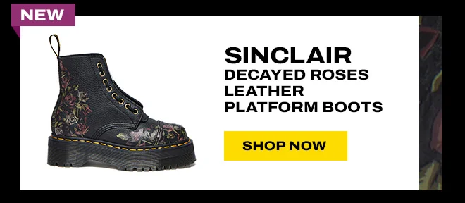 Sinclair Black Decayed Roses Classic Tumbled Nappa