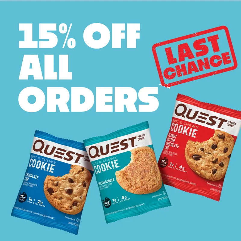 Shop now for 15% off Quest