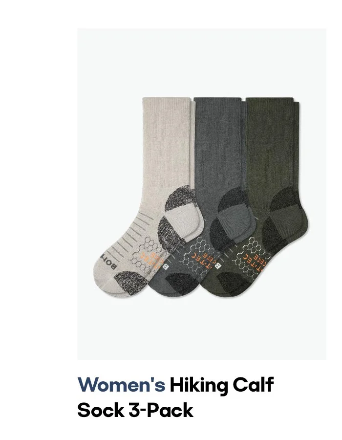 Women's Hiking Calf Sock 3-Pack