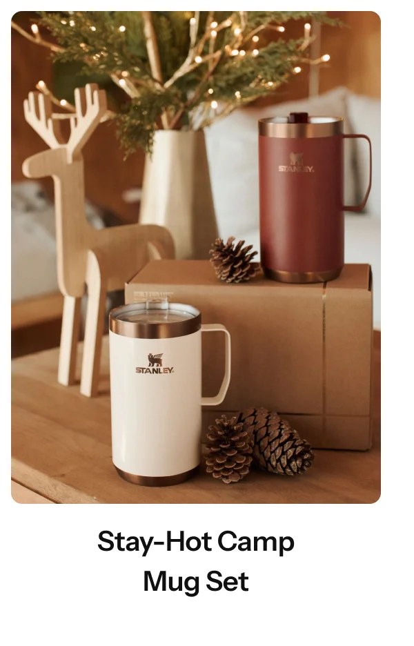 Stay-Hot Camp Mug Set