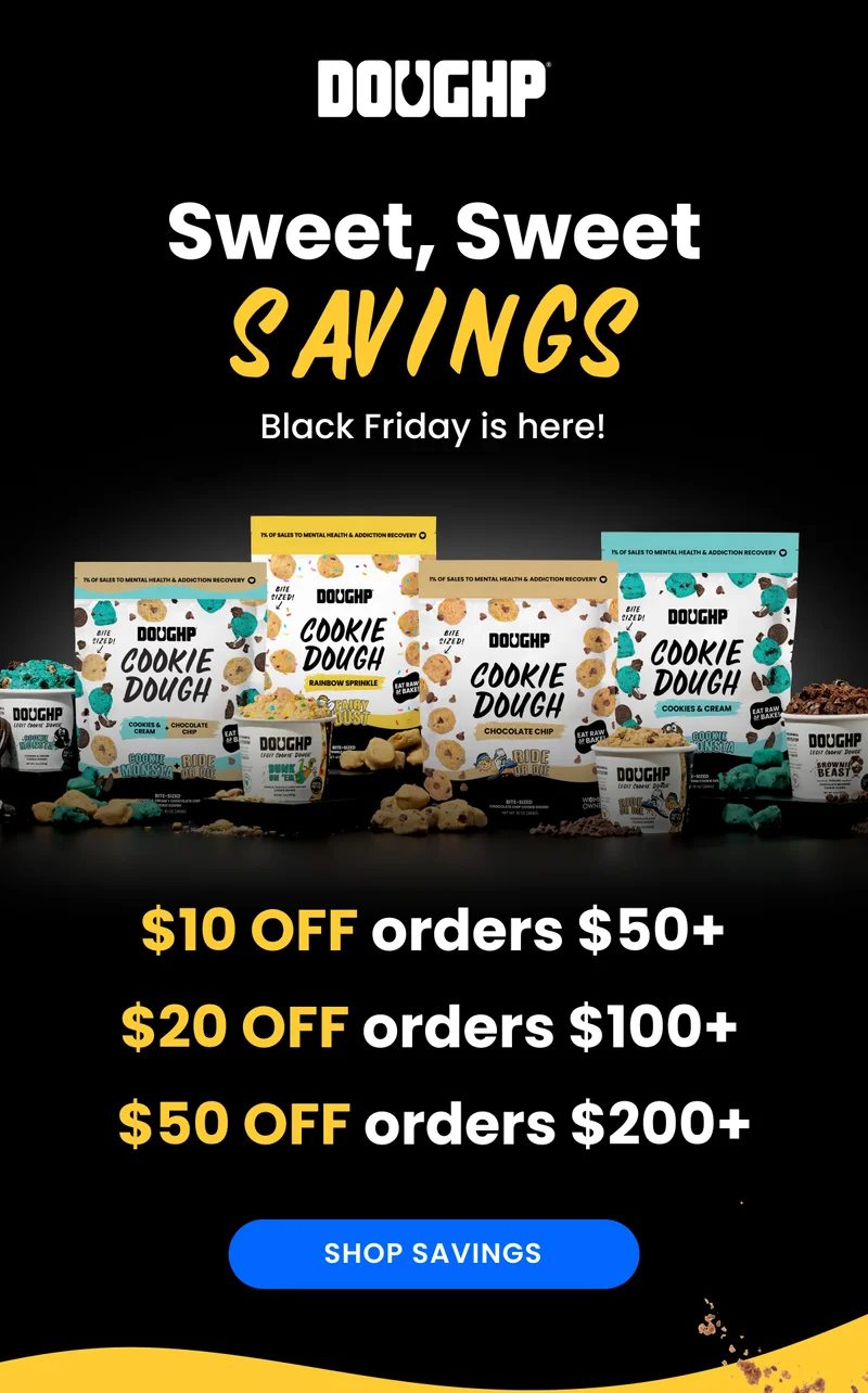 black friday edible cookie dough