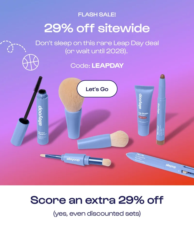 29% OFF SITEWIDE