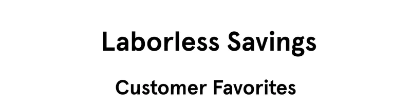 Customer Favorites