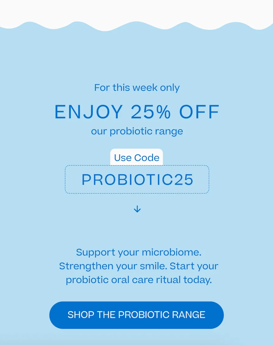 25% off, this week only