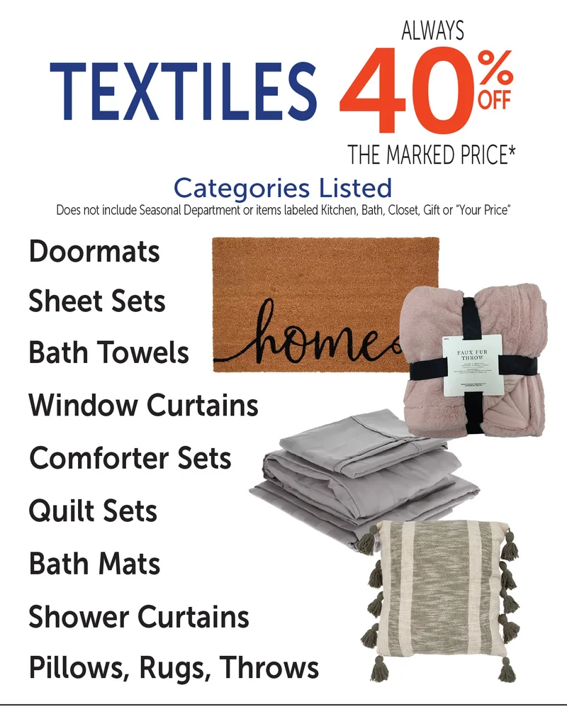 Home Decor - Textiles