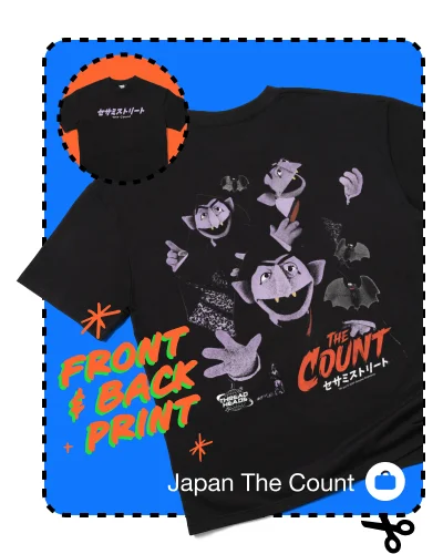 Japan Count Front and Back T-Shirt