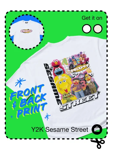 Y2K Sesame Street T-Shirt