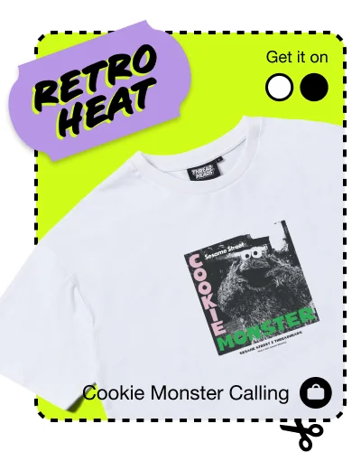 Cookie Monster Calling T-Shirt