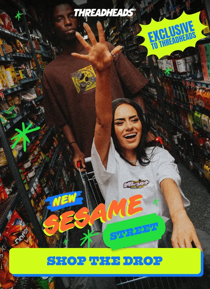 New Sesame Street. Shop the drop.