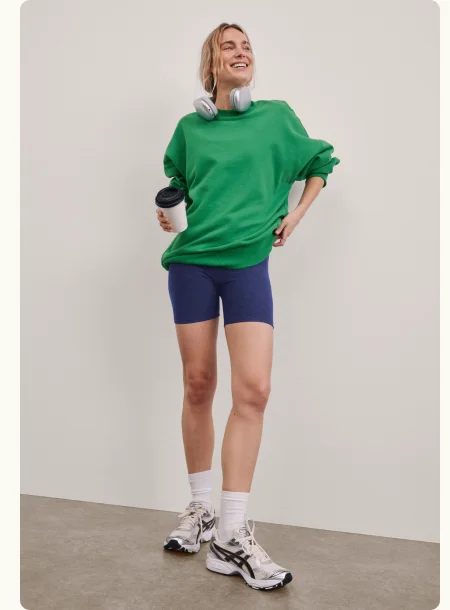 Spacedye Keep Pace 5" Short in Eternal Blue Heather