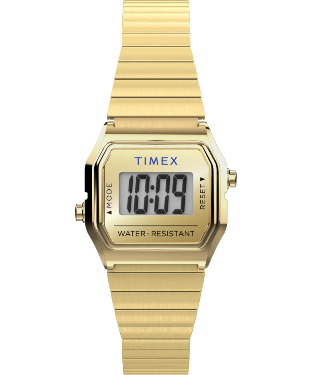 Image of Teeny Tiny Timex Endorsed by Dimepiece 20mm Stainless Steel Expansion Band Watch with Perfect Fit