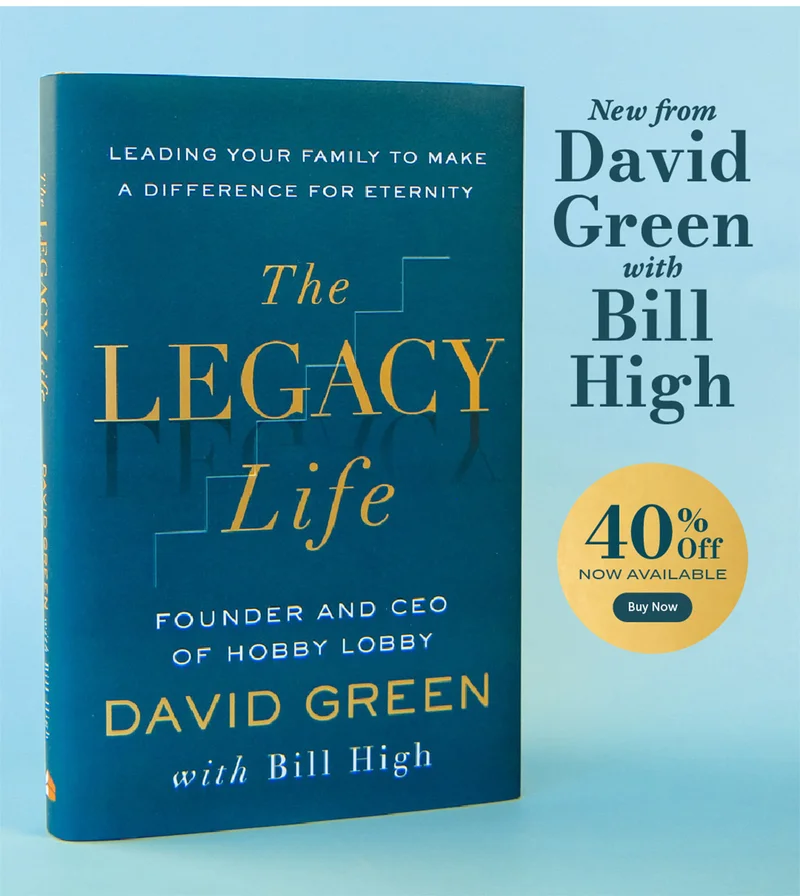 New from David Green with Bill High - "The Legacy Life"