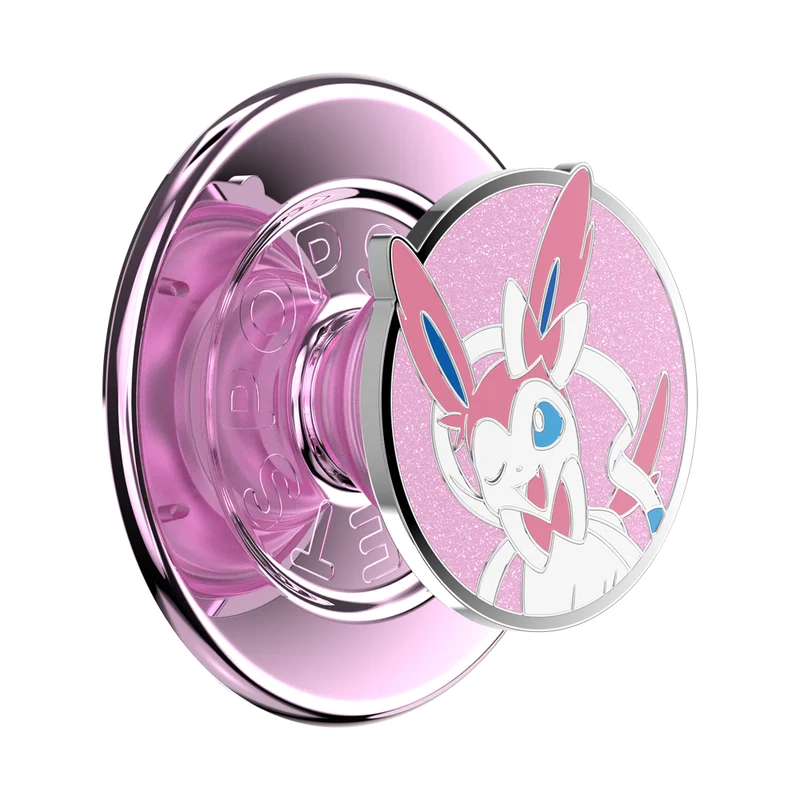 Image of Enamel Sylveon Wink — MagSafe PopGrip