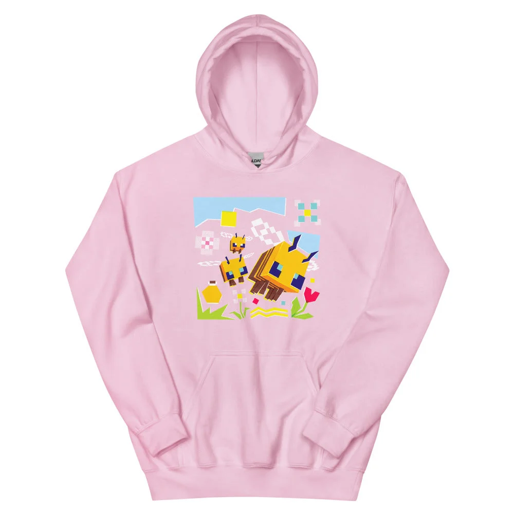 Image of Minecraft Bee Adult Hoodie
